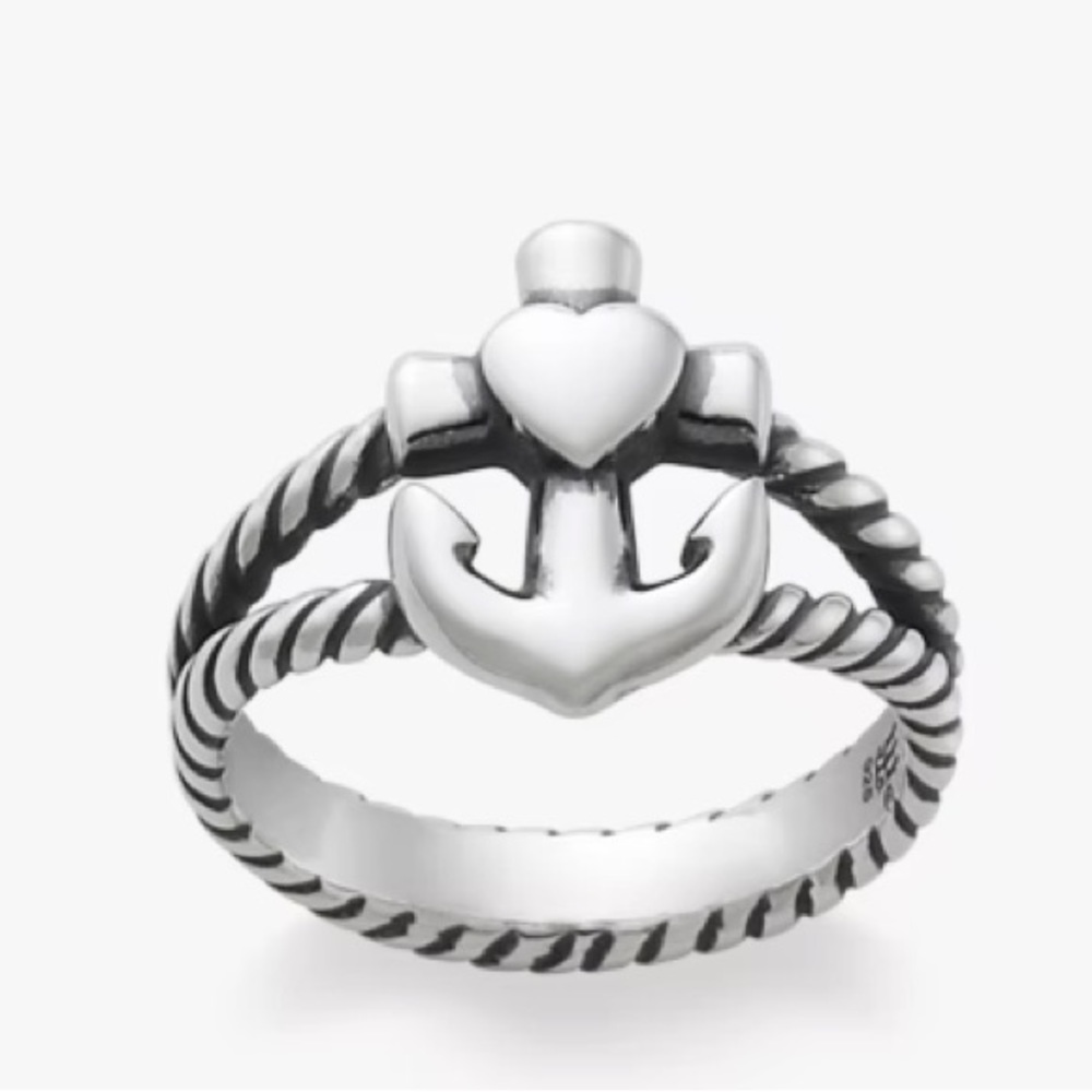 James Avery Faith, Hope and Love Twisted Rope Ring